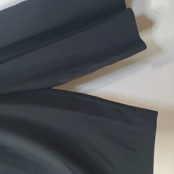 J.Crew Black Wideleg Jumpsuit Size 2 Cropped Flowy Romper Bow Tie Shoulders - Picture 4 of 15